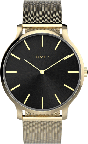 TIMEX Transcend 38mm Stainless Steel Mesh Strap TW2W19700