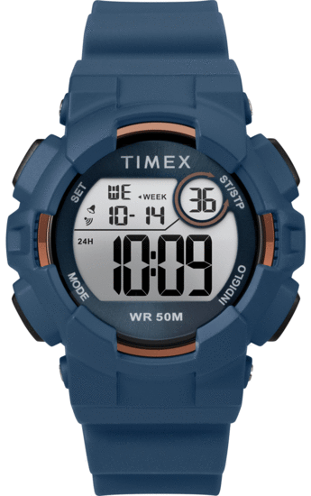 TIMEX Mako DGTL™ 44MM Resin Strap Digital Watch TW5M23500