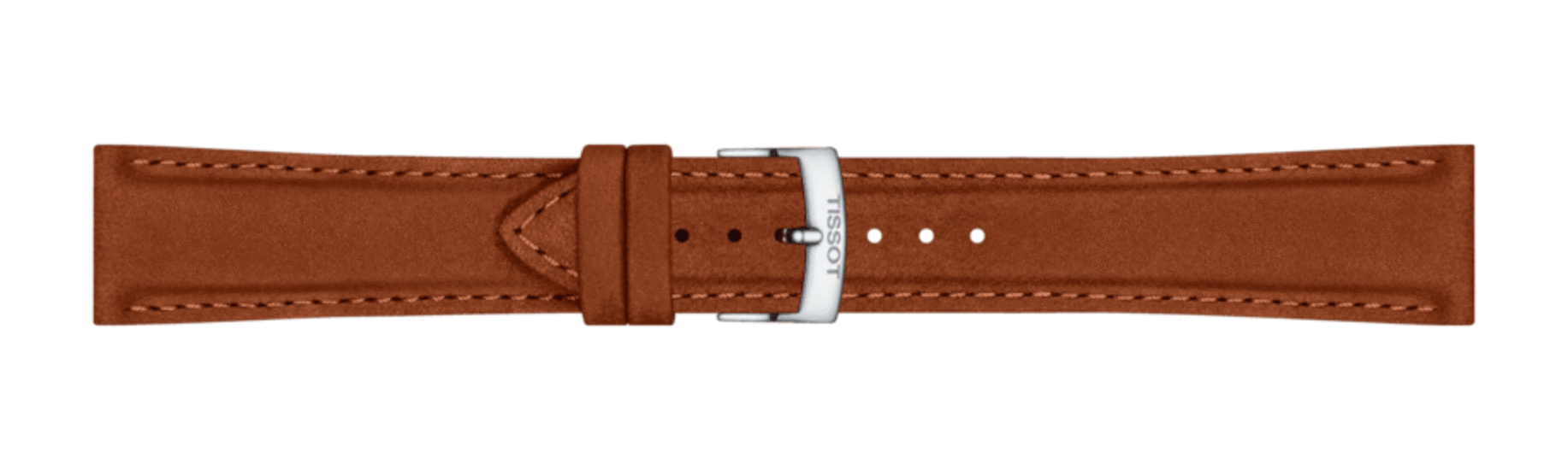 TISSOT OFFICIAL CAMEL LEATHER STRAP LUGS 21 MM T852.048.229
