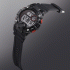 TIMEX A-Game DGTL 50mm Black/Red Resin Strap Watch TW5M27600