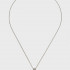 FOSSIL Open Disc Rose Gold-Tone Stainless Steel Necklace JF03143040