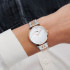 CLUSE Triomphe Steel Rose Gold White Pearl CW0101208015