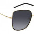 Hugo Boss Grey-shaded Sunglasses with Black and Gold Finishes 1280/S 2M2/9O