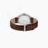 Lacoste Club 3 Hands Watch With Brown Leather Strap 2011116